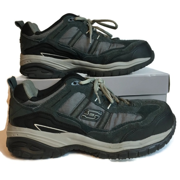 skechers wide fit steel toe
